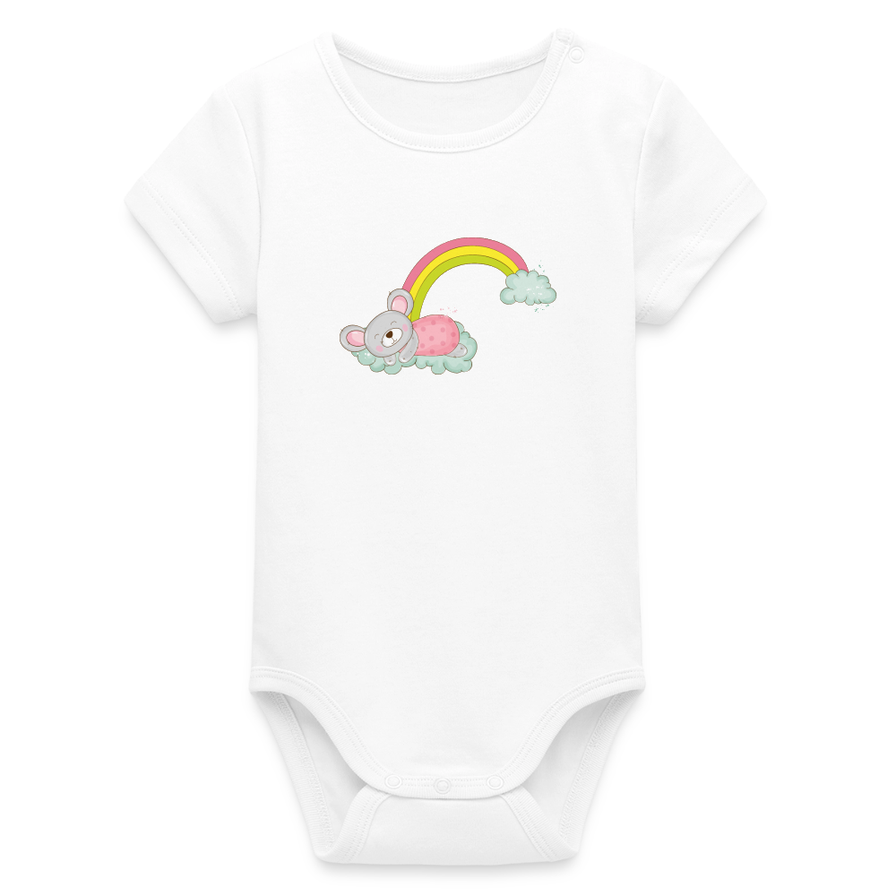 Organic Kurzarm-Babybody von Stanley/Stella - Weiß
