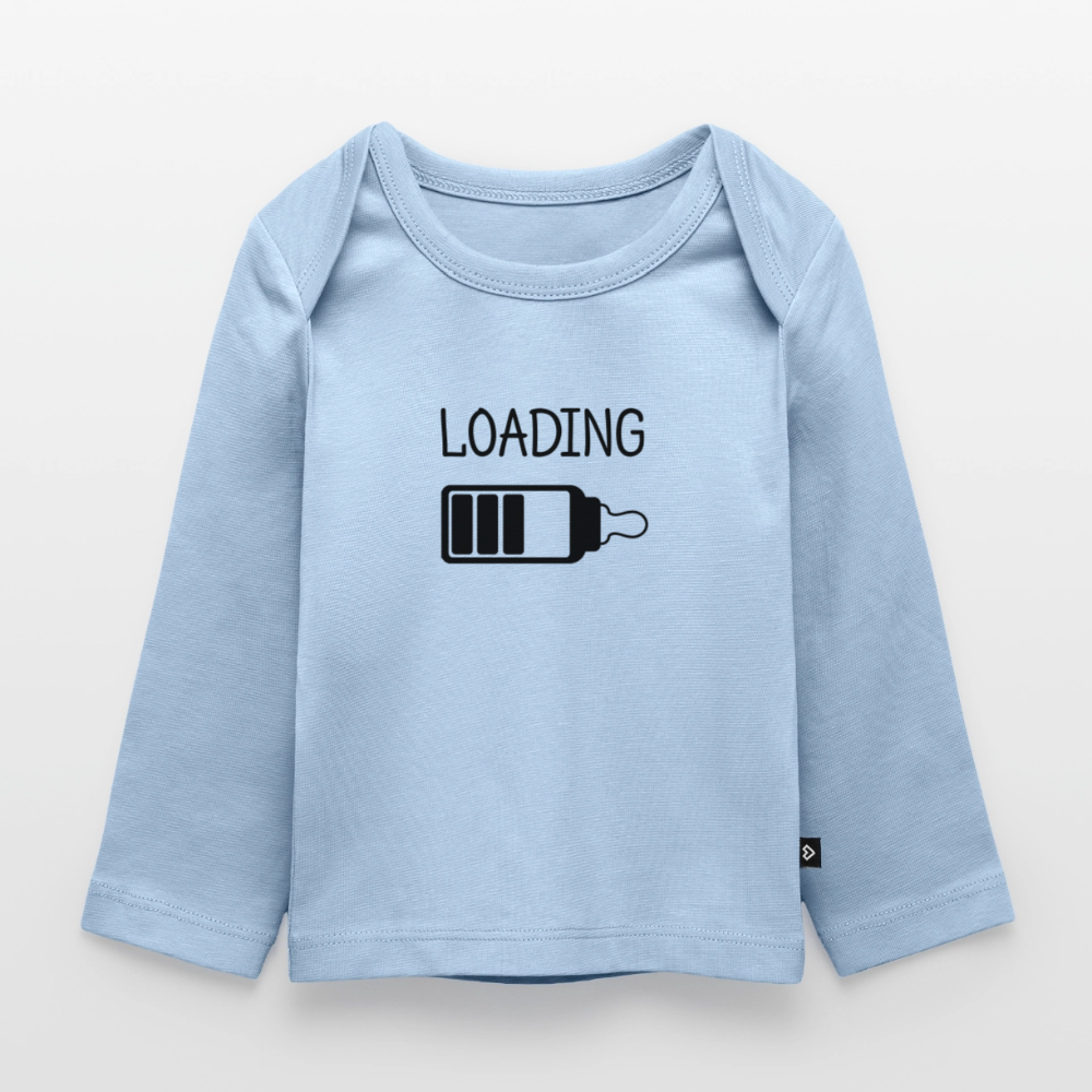 Baby Premium Organic Langarmshirt - Hellblau