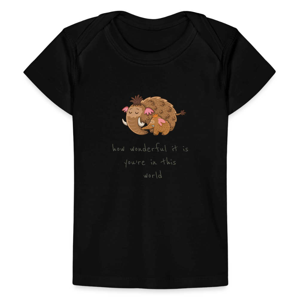 Baby Bio-T-Shirt - Schwarz
