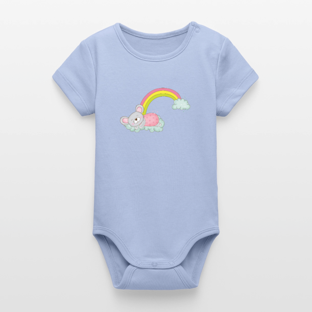 Organic Kurzarm-Babybody von Stanley/Stella - Sky