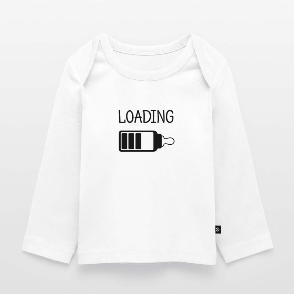 Baby Premium Organic Langarmshirt - Weiß