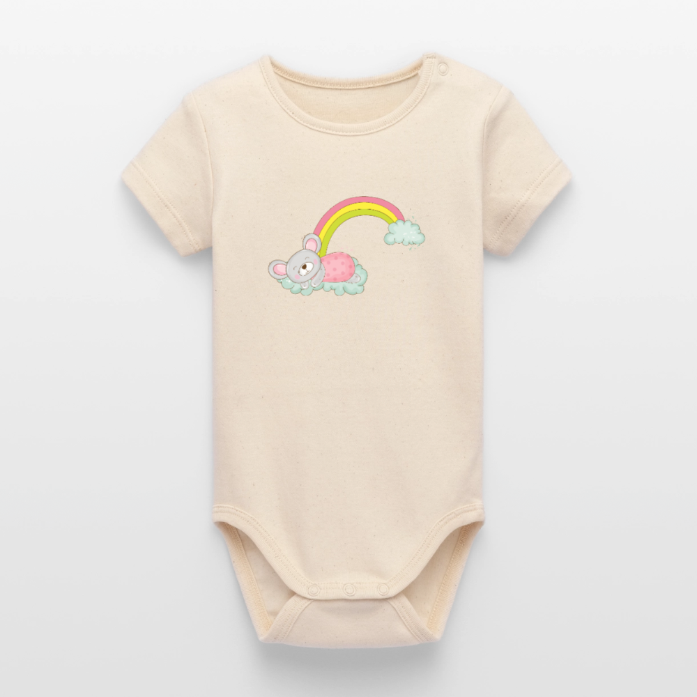 Organic Kurzarm-Babybody von Stanley/Stella - Natur