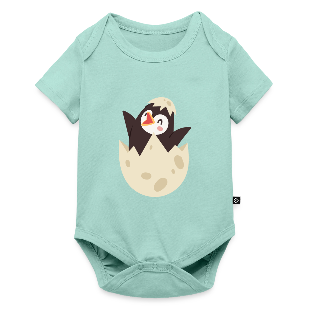 Baby Bio-Kurzarm-Body - Mint 