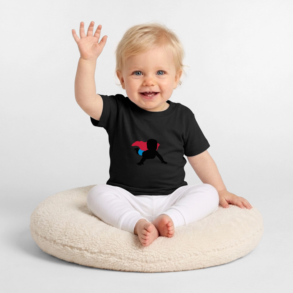 Baby T-Shirt - Schwarz