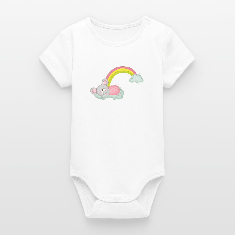 Organic Kurzarm-Babybody von Stanley/Stella - Weiß