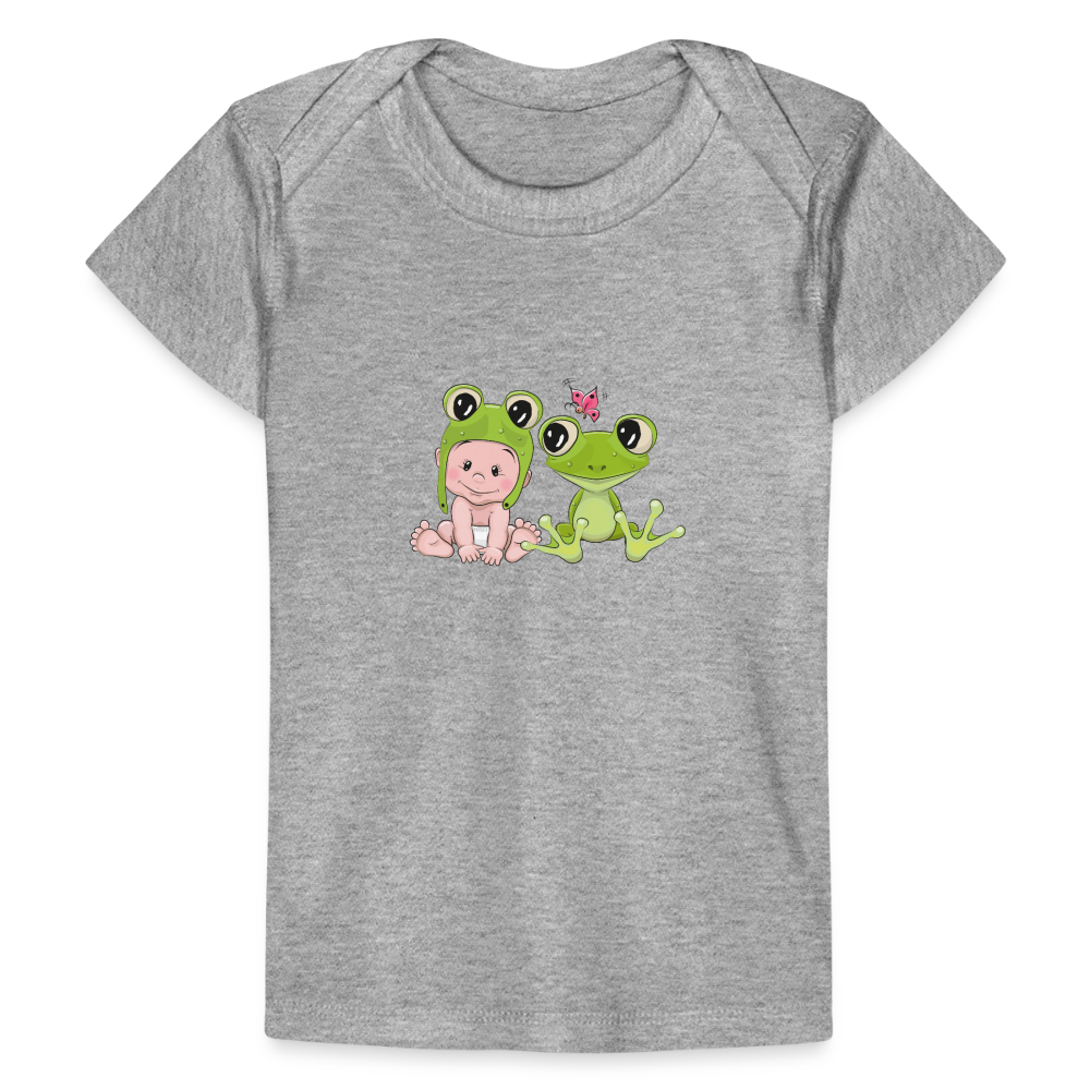 Baby Bio-T-Shirt - Grau meliert