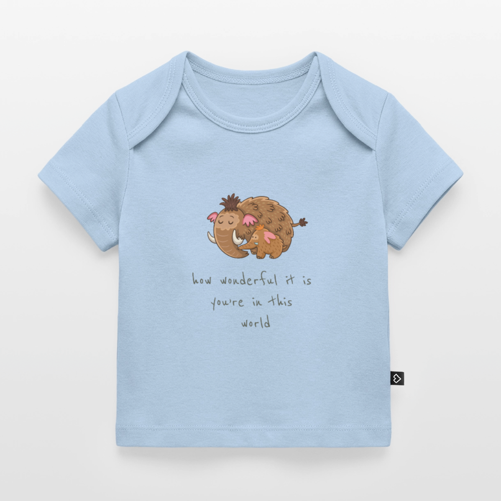Baby Bio-T-Shirt - Hellblau