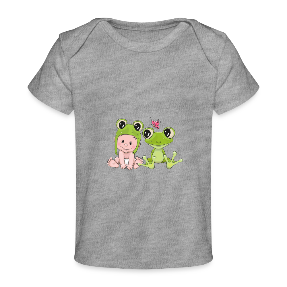 Baby Bio-T-Shirt - Grau meliert