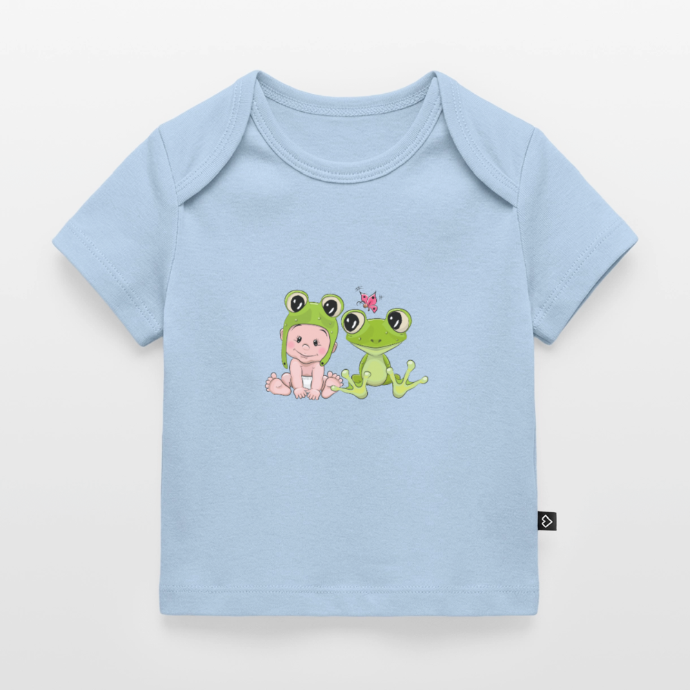 Baby Bio-T-Shirt - Hellblau