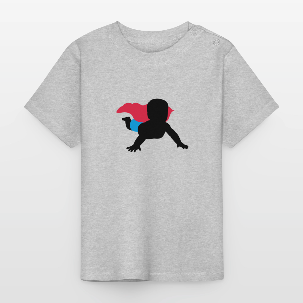 Baby T-Shirt - Grau meliert