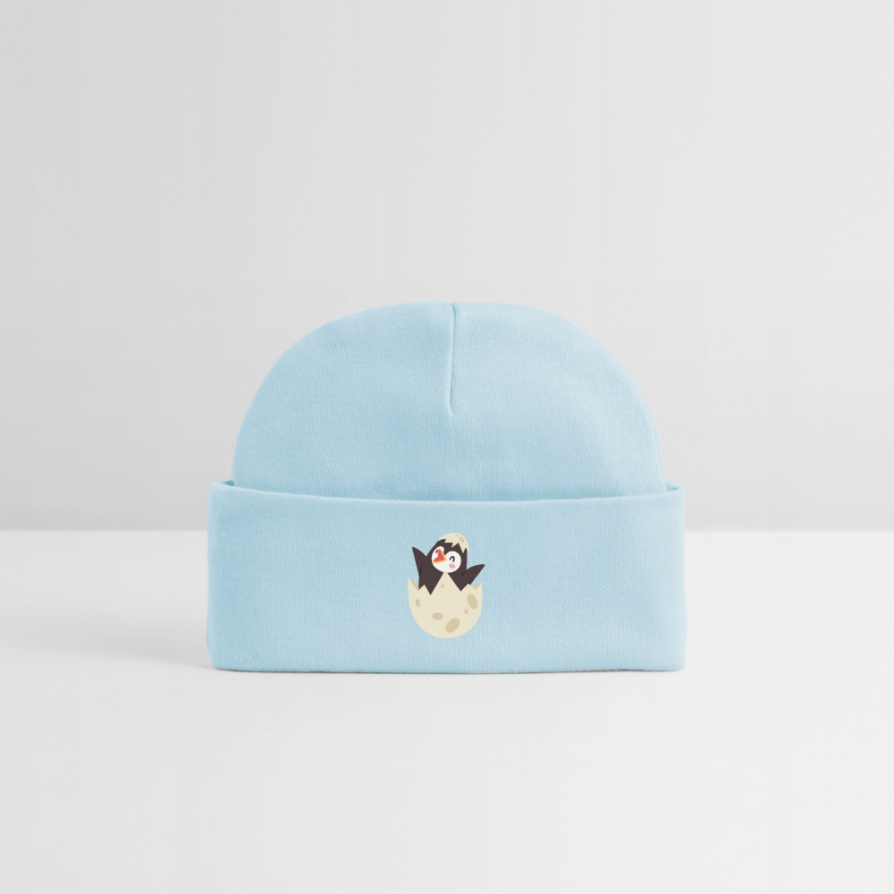 Baby Organic Mütze - Puderblau