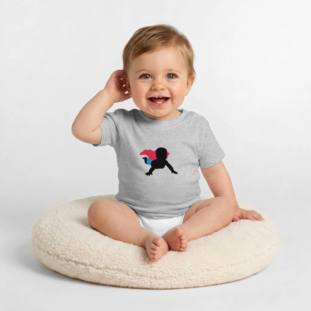 Baby T-Shirt - Grau meliert