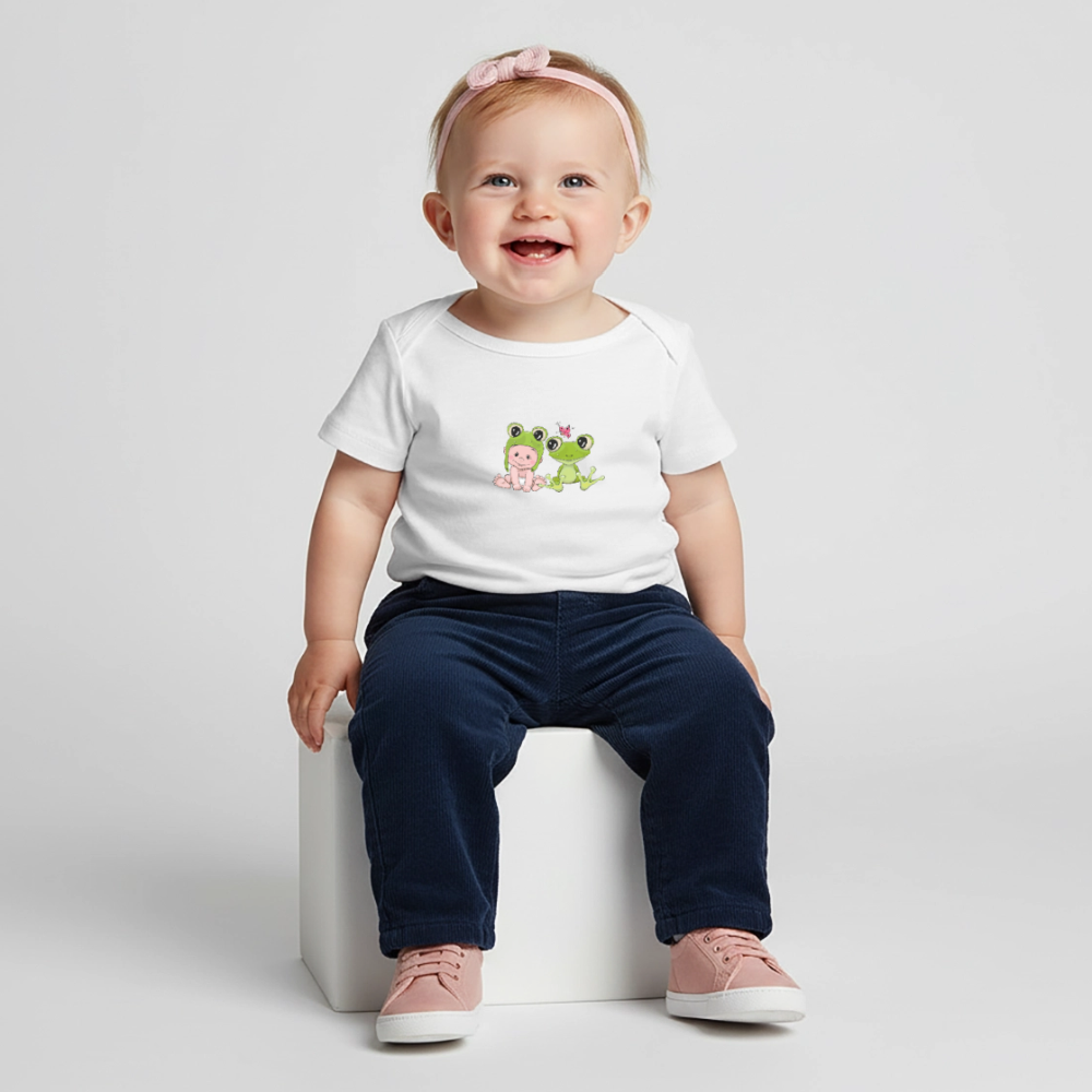 Baby Bio-T-Shirt - Weiß