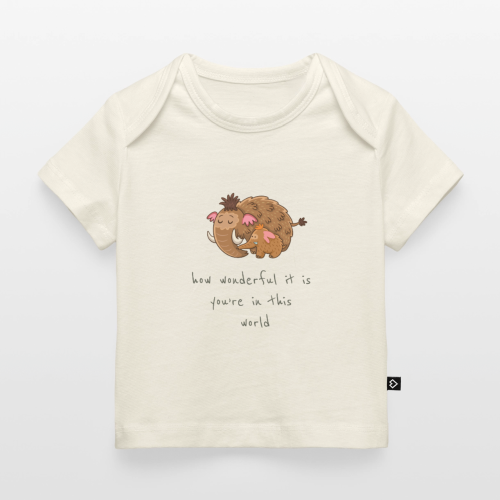 Baby Bio-T-Shirt - Naturweiß
