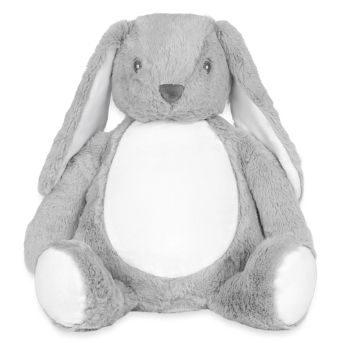 Plüschtier Hase 45 cm - white/grey