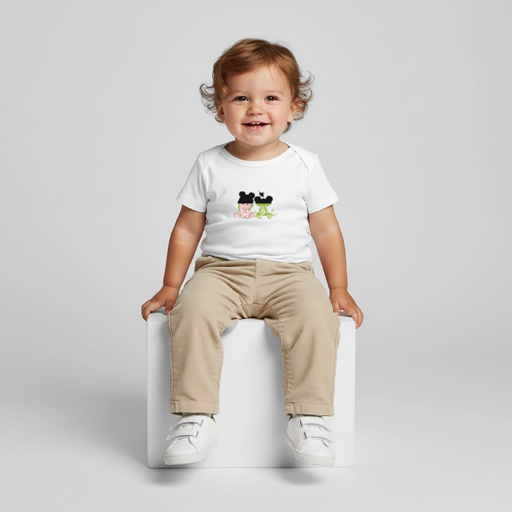 Baby Bio-T-Shirt - Weiß