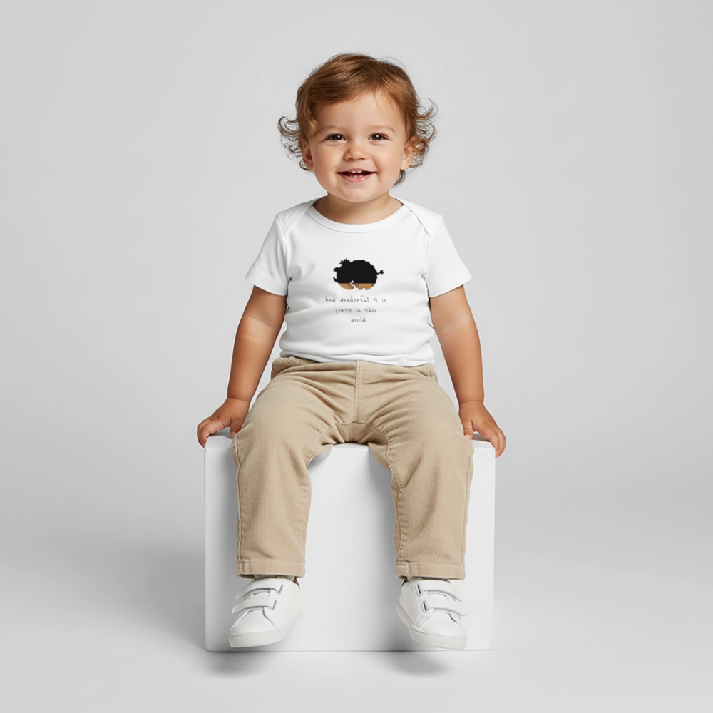Baby Bio-T-Shirt - Weiß