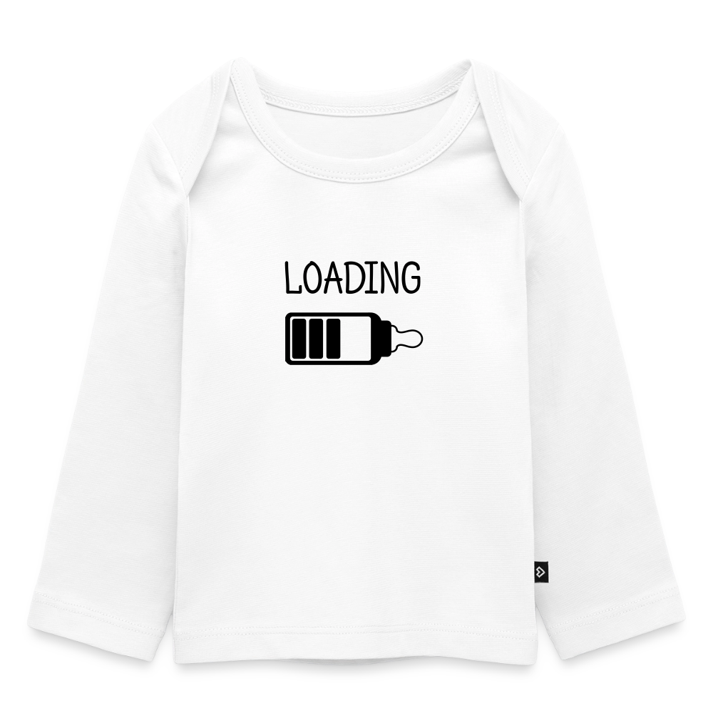 Baby Premium Organic Langarmshirt - Weiß